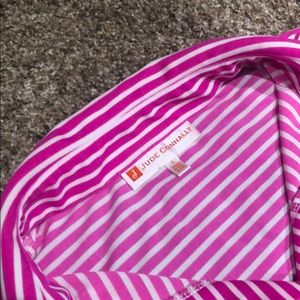Jude Connally Dresses - Pink striped summer collared dress Jude Connally Dresses - Pink striped summer collared dress